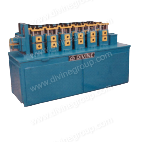 Rolling Shutter Gate Profile Roll Forming Line Cut to Length Slitting Machine Manufacturer Divine Machines Rajkot