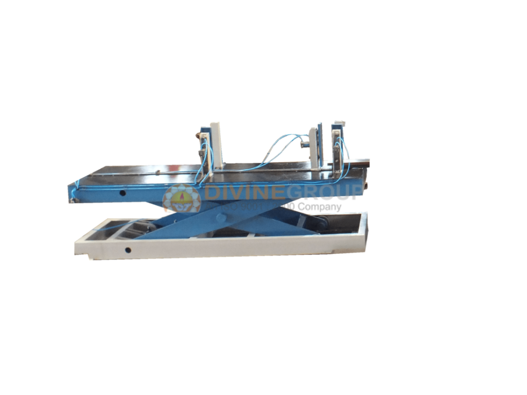 Scissor Table Stacker Manufacturers in Gujarat India - Divine Group Rajkot